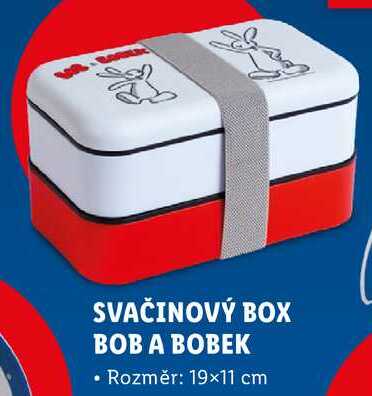 SVAČINOVÝ BOX BOB A BOBEK 
