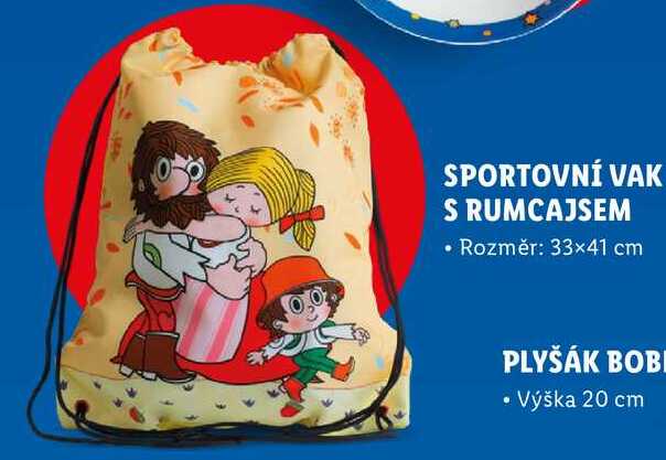 SPORTOVNÍ VAK S RUMCAJSEM 