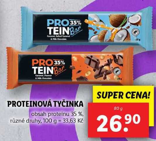 PROTEINOVÁ TYČINKA, 80 g