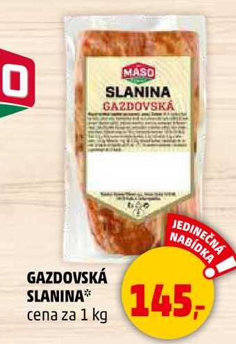 GAZDOVSKÁ SLANINA, 1 kg
