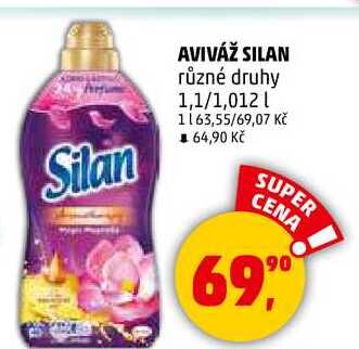 AVIVÁŽ SILAN různé druhy, 1,1/1,012 l