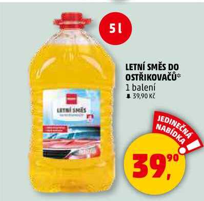 LETNÍ SMĚS DO OSTŘIKOVAČŮ, 1 balení 