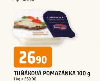 TUŇÁKOVÁ POMAZÁNKA 100 g