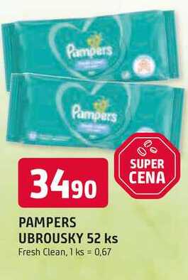 PAMPERS UBROUSKY 52 ks 