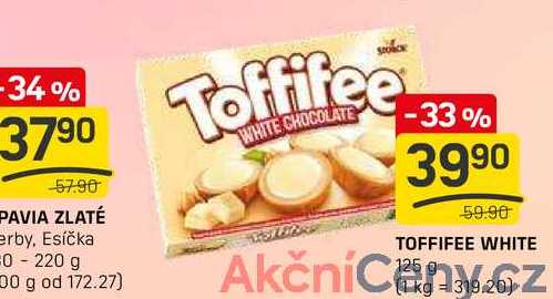 TOFFIFEE WHITE 125g