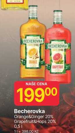 Becherovka Orange&Ginger 20% 0,5l