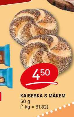KAISERKA S MÁKEM 50 g 