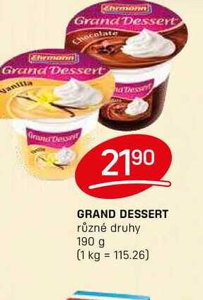 Grand Dessert 190g