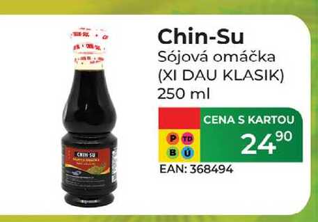Chin-Su Sójová omáčka (XI DAU KLASIK) 250 ml  