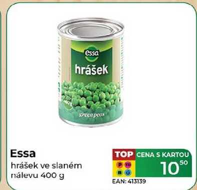 Essa hrášek ve slaném nálevu 400 g  