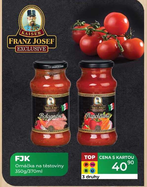 FJK Omáčka na těstoviny 350g/370ml