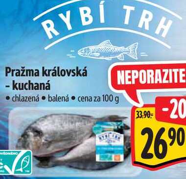  Pražma královská - kuchaná  100 g