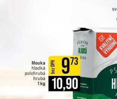 Mouka hladká polohrubá hrubá 1kg
