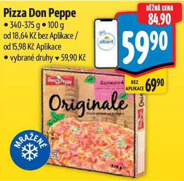 Pizza Don Peppe, 340-375 g 