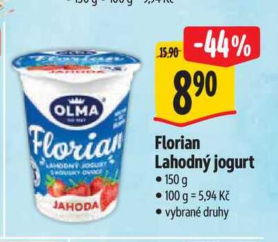  Florian Lahodný jogurt 150 g 