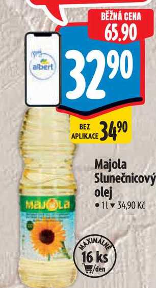   Majola Slunečnicový olej  1 l