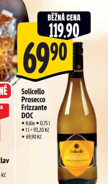  Solicello Prosecco Frizzante DOC 0,75 l