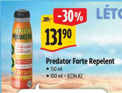  Predator Forte Repelent  150 ml