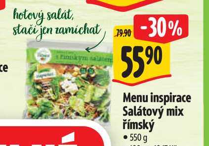   Menu inspirace Salátový mix římský  550 g 