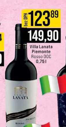 Villa Lanata Piemonte Rosso DOC 0,75l