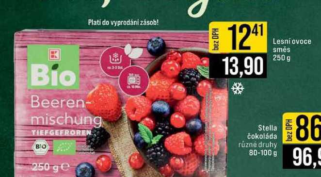 Lesní ovoce směs 250 g