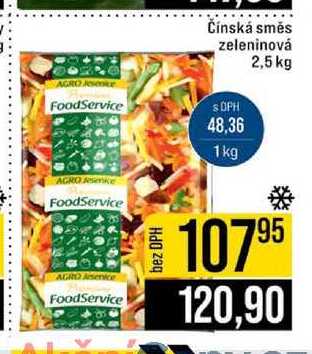 Čínská směs zeleninová 2,5 kg 