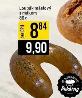 Loupák máslový s mákem 80 g