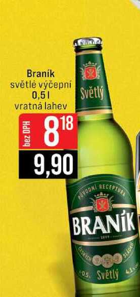 Braník světlé výčepní 0,5l