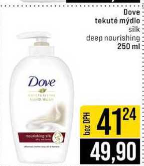 Dove tekuté mýdlo silk deep nourishing 250 ml
