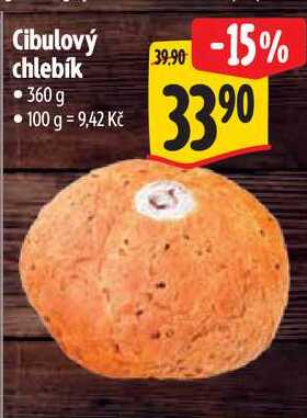 Cibulový chlebík, 360 g