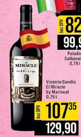 Vicente Gandia El Miracle by Mariscal 0,75l