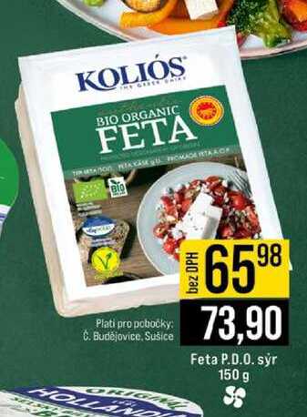 Feta P.D.O. sýr 150 g