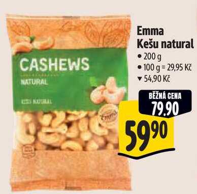 Emma Kešu natural, 200 g 