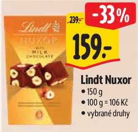Lindt Nuxor, 150 g