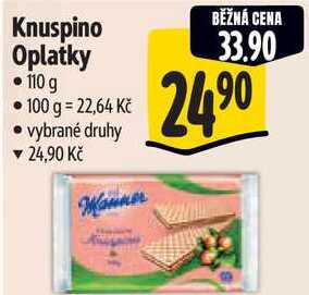 Knuspino Oplatky, 110 g