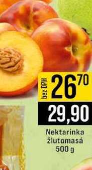 Nektarinka žlutomasá 500 g 