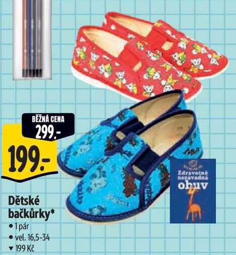 Dětské bačkůrky