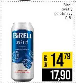 Birell světlý polotmavý 0,5l