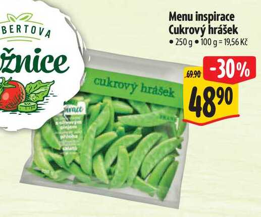 Menu inspirace Cukrový hrášek, 250 g