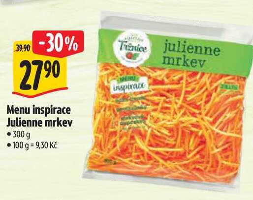 Menu inspirace Julienne mrkev, 300 g 