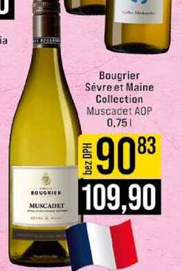 Bougrier Sévre et Maine Collection Muscadet AOP 0,75l 