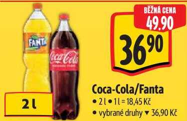 Coca-Cola/Fanta, 2 l