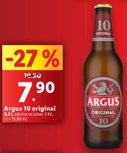 Argus 10 original, 0,5 l