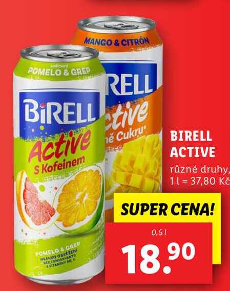 BIRELL ACTIVE, 0,5 l