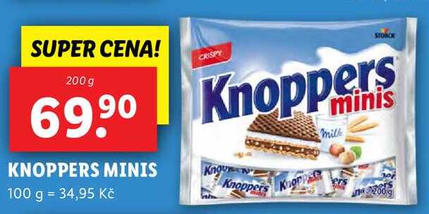 KNOPPERS MINIS, 200 g