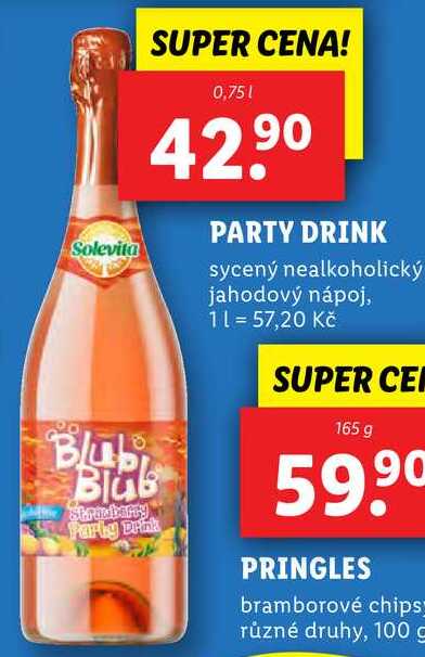 PARTY DRINK, 0,75 l