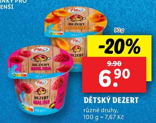 DĚTSKÝ DEZERT, 90 g