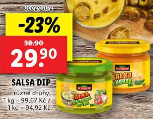 SALSA DIP, 300 g/315 g