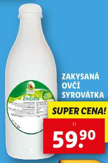 ZAKYSANÁ OVČÍ SYROVÁTKA, 1 l