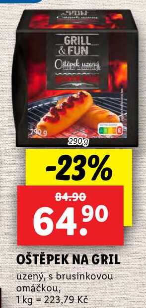 OŠTĚPEK NA GRIL, 290 g